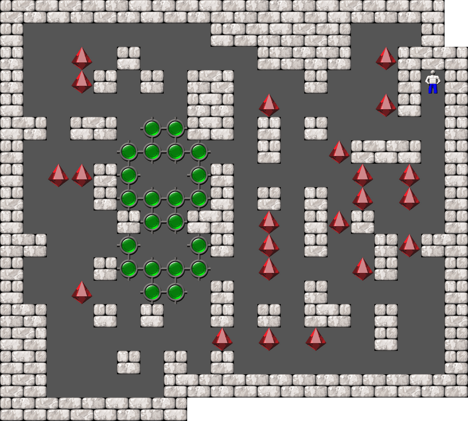 Sokoban Kobus Theron collection level 51